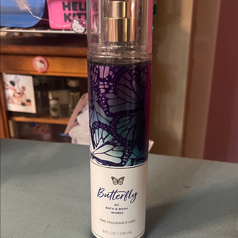 Bath & Body Works Butterfly Fine Fragrance Mist - Purple & Teal